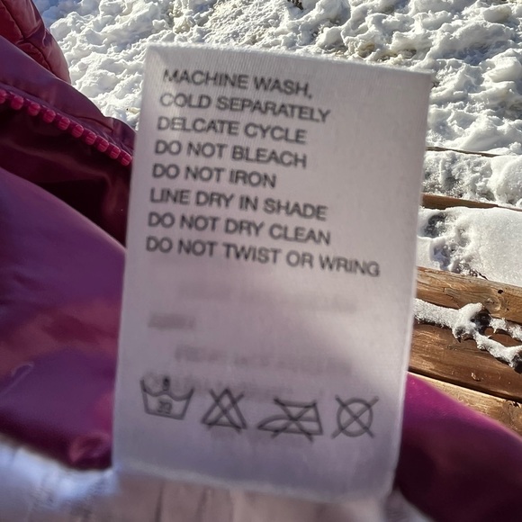 DESCENTE  Down filled Winter Puffer Coat 3/4 Length. Women’s Small. VGUC. - Picture 5 of 14